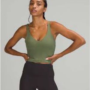 Green size 2 lululemon align tank top